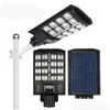 Solar Street Light Outdoor Solar Lampa 100W 200W 300W 400W Wall Street Light z czujnikiem Rader IP65 Wodoodporny zdalny kropla DH2DJ