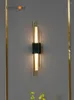 Duvar lambası post-modern ışık lüks oturma odası arka plan el Yaratıcı koridor yatak odası minimalist
