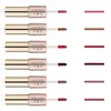 Läppglans 2 i 1 sammet matt dubbel slutad läppstift naken rosa fuktande WATE -fast varar lätt att färga läppar makeup kosmetika