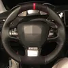 Housse de volant de voiture personnalisée en cuir suédé accessoires d'origine pour Peugeot 308 2014 2015 2016 2017