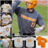 Nya baseballtröjor baseballtröjor College Baseball bär 2021 NCAA College Tennessee Volunteers Baseball Jersey Nick Senzel Beck Blad T T