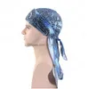 Czapki czapki/czaszki unisex mężczyzn kobiety Hip Hop Cap du Doo szmaty peruki turban bandana nagłówek stały kolor długi kapelusz krawat w dół ogon włosy dhsdr