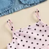 Robes d'été pour petites filles, vêtements Tutu à bretelles Spaghetti, sans manches, en Tulle, avec veste à manches courtes et bandeau