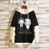 Sweats à capuche pour hommes La vie dans un monde différent de zéro Sweat-shirts Rem Izumi Sagiri Hommes Femmes Sweat à capuche Danganronpa Vêtements