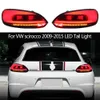 VW Scirocco LED 테일 라이트 동적 스 트리머 회전 신호 표시기 리버스 러닝 브레이크 리어 램프 용 자동차 미등 어셈블리
