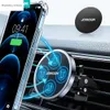 Joyroom 15W Qi Magnetic Car Phone حامل الشاحن اللاسلكي لـ iPhone 14 13 12 Series حامل سيارة سريع لشحن Samsung Xiaomi