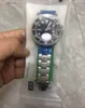 U1 st9 fecho relógio masculino eta2813 automático mecânico vidro de safira moldura cerâmica glide lock relógios masculinos fivela dobrável