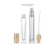 Mini vaporisateur de parfum rechargeable en verre transparent 10 ml atomiseur Portable voyage vide contenant cosmétique bouteilles d'huile essentielle l'l'fa