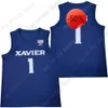 Xavier Basketball Jersey NCAA College Souley Boum Zach Freemantle Colby Jones Jack Nunge Crawford West Adam Kunkel Jerome Hunter Desmond