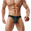 Slip Hommes Jocks Taille Basse Sexy Hommes Sous-Vêtements Mémoires Gay Pénis Poche Bikini Homme Jockstrap String Tanga