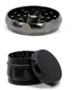 Flyg Aluminium 63mm 4 delar Tobaksslipare Anpassad logotyp Herb Grinder U0404