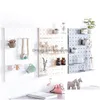 Storage Holders Racks Bathroom Wall Shelf Shower Corner Kitchen Storage Holder Rack Wallhanging Plastic Hole Board Organizer 200 N Dhl13