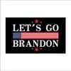 150x90cm Let's Go Brandon 2024 Trump Wahlflagge FJB Doppelseitige Präsidentenflaggen 3x5 Fuß Großhandel
