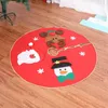 Christmas Decorations Tree Skirt Panel Decor 100cm Base For Year Merry Party Ornament