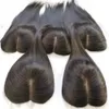 13x15cm Full Slik Base Hair Topper Natural black color European hair pieces 130% density