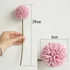 Fast Bunch Artificial Flower Bouquet Silk Dandelion Ball Fake Flowers Wreaths Widding Decoration Valentines Day Gifts Wholesale