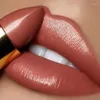 Lipgloss 2 in 1 fluwelen matte dubbele eindige lippenstift naakt roze vochtige vochtweerbestendig blijvend gemakkelijk te kleuren lippen make -up cosmetica