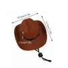 Appareil de chien Pet Pet Cat Western Cowboy Halloween Triangle de Noël Écharpe Funny Po prop accessoires