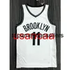 Alle borduurwerk 2 stijlen 11# Irving White 75th Basketball Jersey Pas elke nummernaam XS-5XL 6XL aan