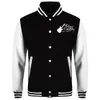 Erkek Ceketleri Johnny Hallyday Baskılı Ceket Kış Erkekler/Kadınlar Günlük Beyzbol Üniforma Sokak Sweatshirt 221206
