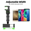 Support de téléphone de voiture multifonctionnel 360 degrés rotatif Auto rétroviseur siège suspendu Clip support support de téléphone portable pour voiture