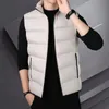 Herenvesten Casual Down Cotton Heren Spring en herfst en winter Koreaanse versie Trend Draag een vest warme schouderjas Boy 221206
