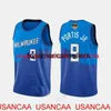 Bordado personalizado Bobby Portis 2021 Finals Jersey Men's Women Filles XS-5XL 6XL Jersey