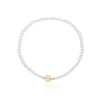 Colliers perlés Mode luxe noir cristal verre perle chaîne collier ras du cou pour les femmes fleur Lariat serrure collier cadeaux 5617 Q2 Dro Dhofk