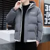 Men's Down Parkas Brand Winter Men Fashion Warm Windproof Thick Jacket Coat Male Outwear Hooded Man 221207