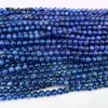 Beaded halsband grossist naturligt A 5,5-6 mm kyanit slät runda lösa pärlor för att göra smycken armband halsband diy 221207