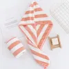 Towel 2022Warp Knitted Coral Fleece Cationic Quick-drying Water Absorbent Thickening Dry Hair Shower Cap Adult Turban