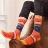 Meias masculinas Autumn Winter Men Europa Europa dos EUA Algodão Médio Cotton Coreano Japonês Retro National Eólico Macho Sock