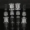 Hookahs Diamond Knot Quartz Nails Banger 10mm 14mm 18mm Male Quartz Nail Tips For Glass Bongs Water pipe