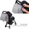 기저귀 가방 소 보바 솔리드 패션 방수 다기능 배낭 간호 교환 아기 대형 세련된 221208