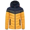 Mens Down Parkas Winter Brand Casual Gruby wodoodporna płaszcz z kurtką jesienną wiatroodporną czapkę 221207