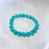 Strand ZHEN-D Jewelry Natural Amazonite Gemstone Green Blue Gentle 10mm Round Beads Bracelet Charm Stones Gorgeous Gift For Man Woman