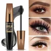 8D Silk Fiber Lash Mascara Waterproof Long Lasting Extension Eyelashes Lengthening Curling Mascara Black Eyelash Makeup Cosmetic