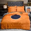 Designer Bedding Set Covers Brand Duvet Cover Printed Letter H Thin Silk Soft Comforter Fashion Bed Sheet HT2023