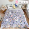 Blankets 200 230cm Milk Velvet Quilted Lace Bed Cover To Keep Warm And Thick Fabric Blanket On The At Home El