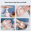 Liquid Soap Dispenser Flower Foam Pump Bottle Kitchen Plastic Refillable Containers For Cosmetic Cleanser Shampoo Shower 300Ml 221207