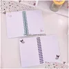 Notepads Kawaii Japanischer Stil S￼￟es Cartoon gedrucktes Muster Notebook Spulen Handkonto Notepad Diary Student Planer 210611 Drop del dhow8
