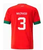 8 Ounahi 23-24 Morocco Soccer Jerseys National Thai Quality Jersey Belhanda 10 Boufal 9 Ziyech 7 Benatia 5 Boutaib Kingcaps 14 Harit Dhgate Custom