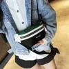 Bolsas de cintura Canvas Fanny Pack Banana Belt Brand for Women Contrast Color Poupe Pouph Boly Belly 221208