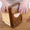 أدوات الخبز 1pc خبز البلاستيك Slicer Rack Toast Cut Heser