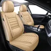 يغطي مقعد السيارة غطاء جلدي لملاحظة Almera X-Trail Leaf Teana Tiida Altima Juke Qashqai Cushion Auto Auto
