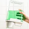 Sıvı Sabun Dispenser Çok Kullanım Çamaşır Tozu Deterjan Gıda Tahılları Pirinç Depolama Konteyneri Pound Spout Ölçüm Kupası Kutusu 221207