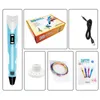 3D Pen 12V2A voor kinderen 3D Tekening Printing Pen met LCD -scherm Compatibele PLA Filament Gifts For Kids Christmas Birthday