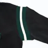 Nowy AOP Jacquard List Knitted Sweter w jesieni / zima 2022 KWINKI MASZYNY E Niestandardowe Jnlarged Detail Crew Secon Botton D3C32E