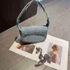 D Luxus Abendtaschen Frauen Silber Top Griff Geldbörse Halbrund Design Marke Leder Unterarmklappe Umhängetasche Mode Tote Handtaschen 220616