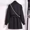 Autumn Womens Trench Coat Designer Luxury Women Windbreaker Jacka Loose Coat Female Kort diken Coat E1218